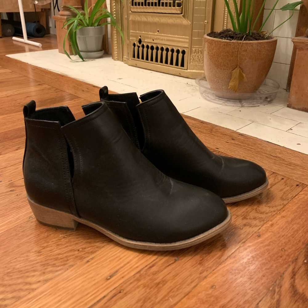 Black booties